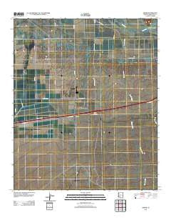Smurr Arizona Historical topographic map, 1:24000 scale, 7.5 X 7.5 Minute, Year 2011