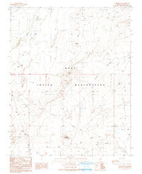 Snake Butte Arizona Historical topographic map, 1:24000 scale, 7.5 X 7.5 Minute, Year 1991