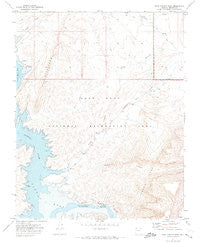 Snap Canyon West Arizona Historical topographic map, 1:24000 scale, 7.5 X 7.5 Minute, Year 1971