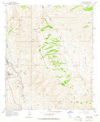 Sonora Arizona Historical topographic map, 1:24000 scale, 7.5 X 7.5 Minute, Year 1964