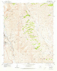 Sonora Arizona Historical topographic map, 1:24000 scale, 7.5 X 7.5 Minute, Year 1964