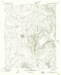 Sonsala Butte 4 NE Arizona Historical topographic map, 1:24000 scale, 7.5 X 7.5 Minute, Year 1955