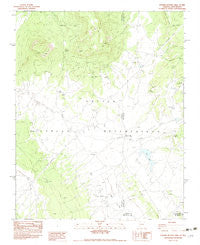 Sonsela Buttes Arizona Historical topographic map, 1:24000 scale, 7.5 X 7.5 Minute, Year 1983