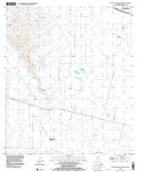 South of Bailey Peak Arizona Historical topographic map, 1:24000 scale, 7.5 X 7.5 Minute, Year 1996