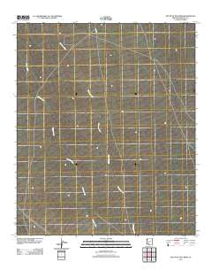 South of Gila Bend Arizona Historical topographic map, 1:24000 scale, 7.5 X 7.5 Minute, Year 2011