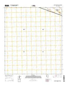 South of Lukeville Arizona Current topographic map, 1:24000 scale, 7.5 X 7.5 Minute, Year 2014