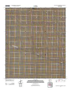 Southeast of Somerton Arizona Historical topographic map, 1:24000 scale, 7.5 X 7.5 Minute, Year 2011