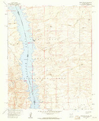 Spirit Mtn. SE Arizona Historical topographic map, 1:24000 scale, 7.5 X 7.5 Minute, Year 1958