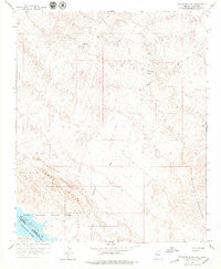 Standard Wash Arizona Historical topographic map, 1:24000 scale, 7.5 X 7.5 Minute, Year 1959