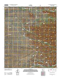 Stanford Canyon Arizona Historical topographic map, 1:24000 scale, 7.5 X 7.5 Minute, Year 2012