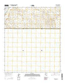 Stark Arizona Current topographic map, 1:24000 scale, 7.5 X 7.5 Minute, Year 2014