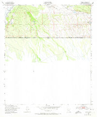 Stark Arizona Historical topographic map, 1:24000 scale, 7.5 X 7.5 Minute, Year 1952