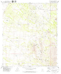 Stevens Mtn. Arizona Historical topographic map, 1:24000 scale, 7.5 X 7.5 Minute, Year 1979