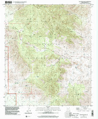 Stockton Pass Arizona Historical topographic map, 1:24000 scale, 7.5 X 7.5 Minute, Year 1996