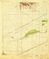 Stoval Arizona Historical topographic map, 1:62500 scale, 15 X 15 Minute, Year 1930