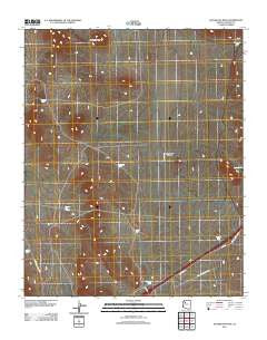 Sugarloaf Peak Arizona Historical topographic map, 1:24000 scale, 7.5 X 7.5 Minute, Year 2011