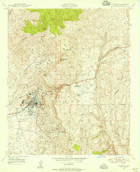 Superior Arizona Historical topographic map, 1:24000 scale, 7.5 X 7.5 Minute, Year 1948