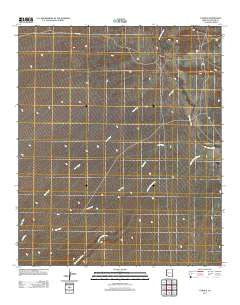 Tanque Arizona Historical topographic map, 1:24000 scale, 7.5 X 7.5 Minute, Year 2011