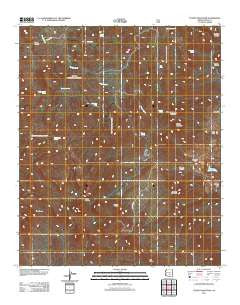 Teapot Mountain Arizona Historical topographic map, 1:24000 scale, 7.5 X 7.5 Minute, Year 2011