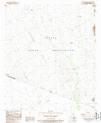 Tecolote Ranch Arizona Historical topographic map, 1:24000 scale, 7.5 X 7.5 Minute, Year 1988