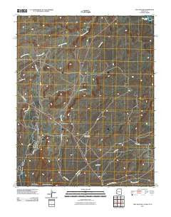 Teec Nos Pos Arizona Historical topographic map, 1:24000 scale, 7.5 X 7.5 Minute, Year 2011