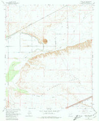 Texas Hill Arizona Historical topographic map, 1:24000 scale, 7.5 X 7.5 Minute, Year 1965