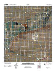 Texas Hill Arizona Historical topographic map, 1:24000 scale, 7.5 X 7.5 Minute, Year 2011