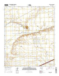 Texas Hill Arizona Current topographic map, 1:24000 scale, 7.5 X 7.5 Minute, Year 2014