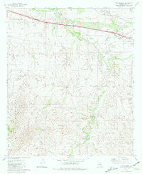 The Narrows Arizona Historical topographic map, 1:24000 scale, 7.5 X 7.5 Minute, Year 1981