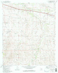 The Narrows Arizona Historical topographic map, 1:24000 scale, 7.5 X 7.5 Minute, Year 1981
