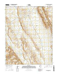 The Grandstand Arizona Current topographic map, 1:24000 scale, 7.5 X 7.5 Minute, Year 2014