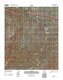 The Narrows Arizona Historical topographic map, 1:24000 scale, 7.5 X 7.5 Minute, Year 2012