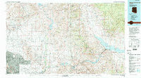 Theodore Roosevelt Lake Arizona Historical topographic map, 1:100000 scale, 30 X 60 Minute, Year 1994