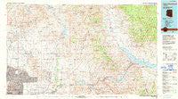 Theodore Roosevelt Lake Arizona Historical topographic map, 1:100000 scale, 30 X 60 Minute, Year 1994