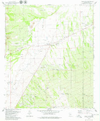 Three Points Arizona Historical topographic map, 1:24000 scale, 7.5 X 7.5 Minute, Year 1979