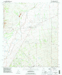 Three Points Arizona Historical topographic map, 1:24000 scale, 7.5 X 7.5 Minute, Year 1992