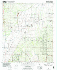Three Points Arizona Historical topographic map, 1:24000 scale, 7.5 X 7.5 Minute, Year 1996