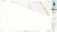 Tinajas Altas Mts Arizona Historical topographic map, 1:100000 scale, 30 X 60 Minute, Year 1980