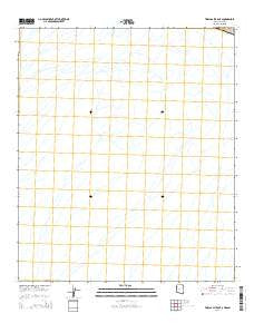 Tinajas Altas OE S Arizona Current topographic map, 1:24000 scale, 7.5 X 7.5 Minute, Year 2014