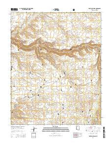 Toothpick Ridge Arizona Current topographic map, 1:24000 scale, 7.5 X 7.5 Minute, Year 2014