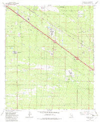 Tucson SE Arizona Historical topographic map, 1:24000 scale, 7.5 X 7.5 Minute, Year 1982