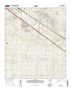 Tucson SE Arizona Current topographic map, 1:24000 scale, 7.5 X 7.5 Minute, Year 2014