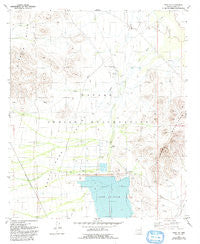 Vaiva Vo Arizona Historical topographic map, 1:24000 scale, 7.5 X 7.5 Minute, Year 1981