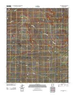 Valle Bonito Arizona Historical topographic map, 1:24000 scale, 7.5 X 7.5 Minute, Year 2011