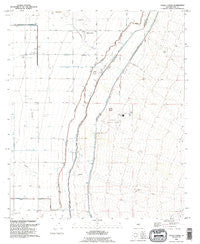 Valley Farms Arizona Historical topographic map, 1:24000 scale, 7.5 X 7.5 Minute, Year 1992