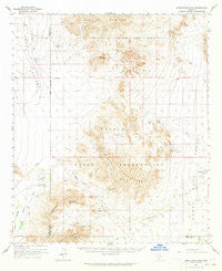 Vekol Mountains Arizona Historical topographic map, 1:62500 scale, 15 X 15 Minute, Year 1963
