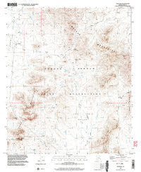 Ventana Arizona Historical topographic map, 1:24000 scale, 7.5 X 7.5 Minute, Year 1996