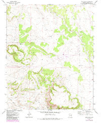 Voigt Ranch Arizona Historical topographic map, 1:24000 scale, 7.5 X 7.5 Minute, Year 1971
