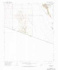 Vopoki Ridge Arizona Historical topographic map, 1:62500 scale, 15 X 15 Minute, Year 1965