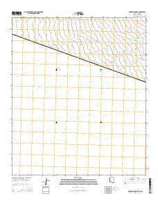 Vopoki Ridge SE Arizona Current topographic map, 1:24000 scale, 7.5 X 7.5 Minute, Year 2014
